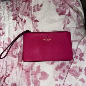 Kate Spade Pink Wristlet